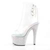 Pleaser - BEJEWELED1018DM7 Bottes de plateforme, Pole dance chaussures - Chaussures de pole dance - Transparent Product image